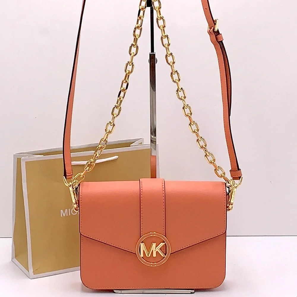 MICHAEL KORS CARMEN MEDIUM CONVERTIBLE SHOULDER BAG